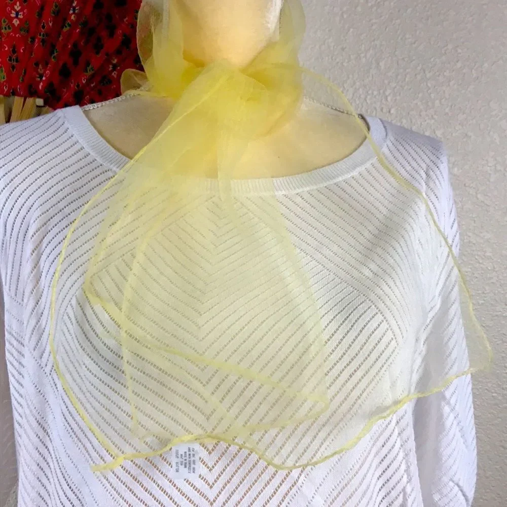 Scarf Retro Accessories Size 40X12